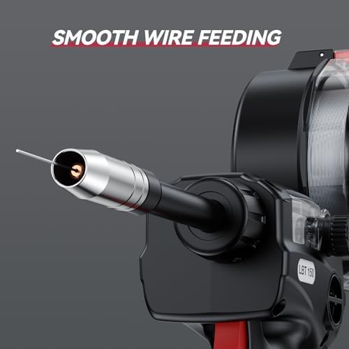 ARCCAPTAIN Spool Gun 5-Pin for Aluminum Welding 150A Euro Connection 10FT