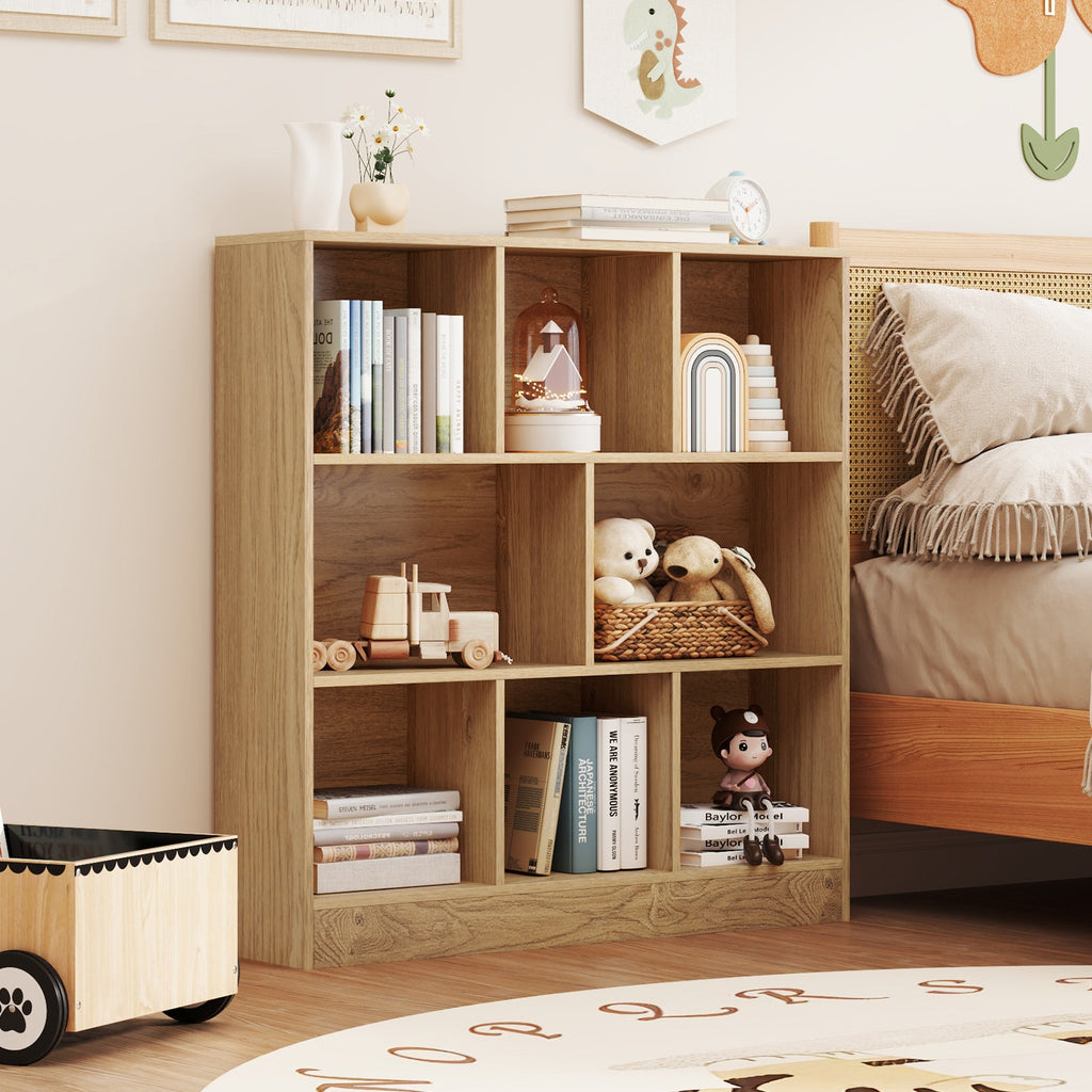 41 Inches 8-Cube Freestanding Bookcase for Kids