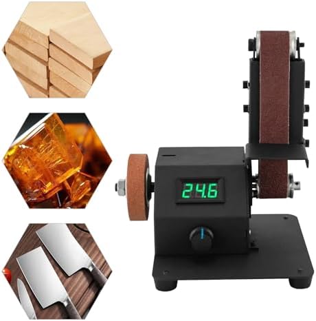 Mini Belt Sanding Machine Compact Belt Sander for DIY and Small Projects