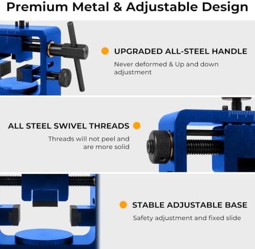 Heavy Duty Universal Sight Pusher Tool, Glock Sight Tool for Removing and Adjusting Front and Rear Sights on Glocks 19/43