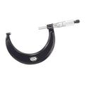 Starrett Outside Micrometer with One-Piece Spindle, Satin Chrome Finish and Tapered Frame - Quick and Easy Adjustment, 3-4" Range, .0001" Graduation - T436.1XRL-4