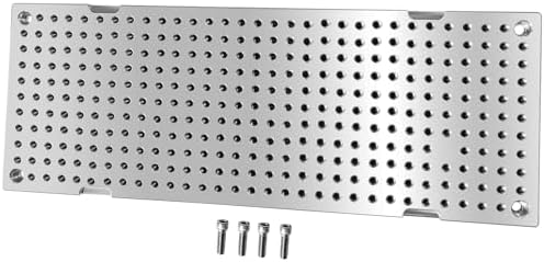 6" x 16" x 1/2" MIC7 Aluminum Fixture/Sacrificial Plate, Mini Pallet