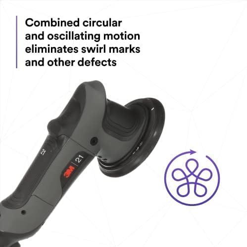 3M Perfect-It Random Orbital Polisher, 34101, 21mm, 120V/60Hz