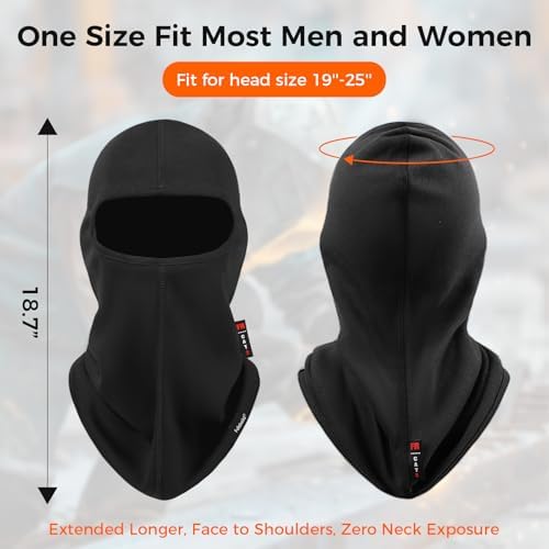 Fullsheild FR Balaclava Face Mask for Men Flame Resistant Hood Welding Cap