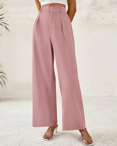BTFBM Wide Leg Dress Pants Women Business Casual Outfits