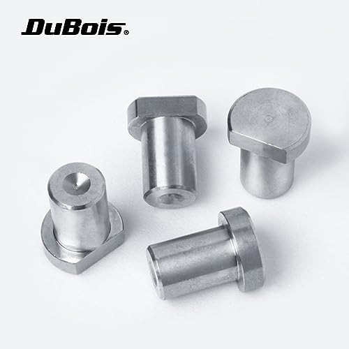 DuBois 51058 Stainless Steel Bench Dogs | Woodworking Clamp for 3/4" (19mm) Workbench Dog Hole Stoppers, 4 PK