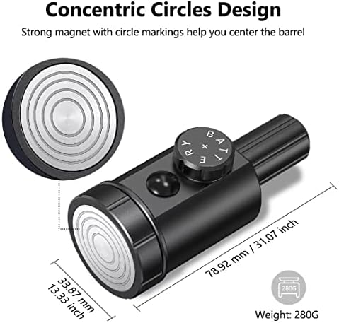MidTen Magnetic Bore Sight, Red or Green Laser Bore Sight Kit Multiple Caliber, Professional Laser Bore Sighter Rifling Scratch Proof, Suitable for Sighting Scopes Hunting Magnetic Connection