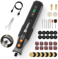 HARDELL 8V Cordless Rotary Tool Kit, 5‑Speed, 28000RPM for DIY Craft