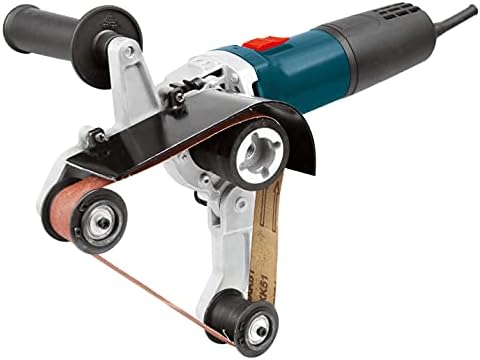 Aidelife Tube Belt Sander Attachment,Pipe Tube Adapter Suitable for US 5/8-11 Thread,Stainless Steel,Metal,Polishing,Sanding 760x40mm