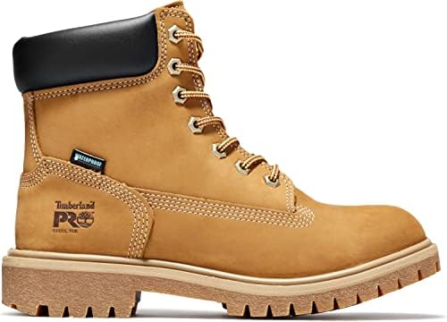 Timberland PRO Women’s Direct Attach 6 Inch Steel Safety Toe Insulated Waterproof Industrial Work Boot
