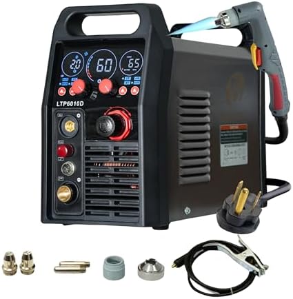 LTP6010D 60A Drag-Cut Pilot Arc Plasma Cutter 110V/220V