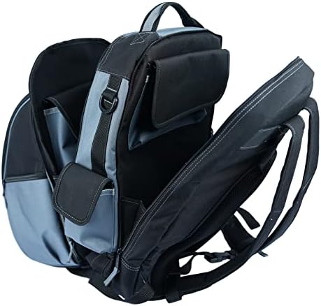MELOTOUGH Backpack, Welding Bag for Tools and Helmet, Extreme Gear Pack, Large Capacity, Grey