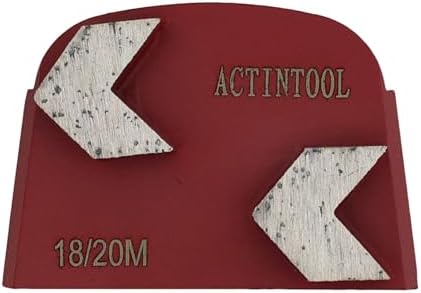 Trapezoid Diamond Arrow Segments Grinding Trapezoid for Lavina Floor Grinder (Pack of 3)