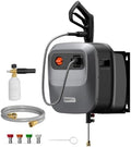 Giraffe Tools Grandfalls Retractable Wall Mount Pressure Washer G20, 65FT