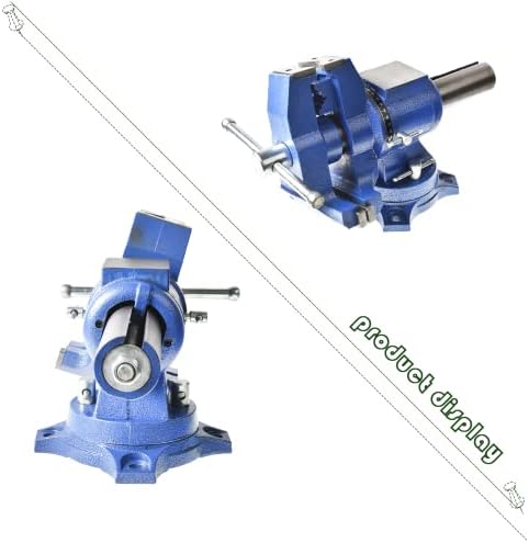6 Inch Multipurpose Vise 360 Degree Rotation Clamp on Vise