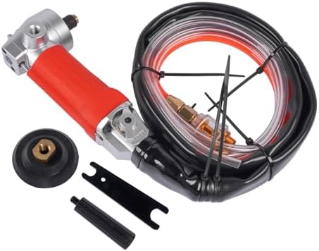 4" Air Wet Stone Polisher 5500 RPM Pneumatic Grinder Rear Exhaust