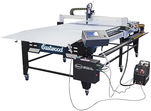 Eastwood Versa Cut 4X8 CNC Plasma Table with CNC Cut 60 - Machine Torch - HD Consumables Kit