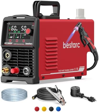 50A Plasma Cutter Machine, Pilot Arc, IGBT 110V/220V Dual Voltage