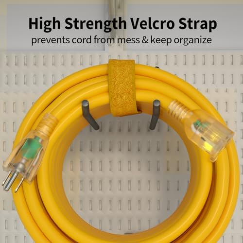 POWGRN 2 Pack 50 FT 12/3 Outdoor Extension Cord Heavy Duty Power Cord