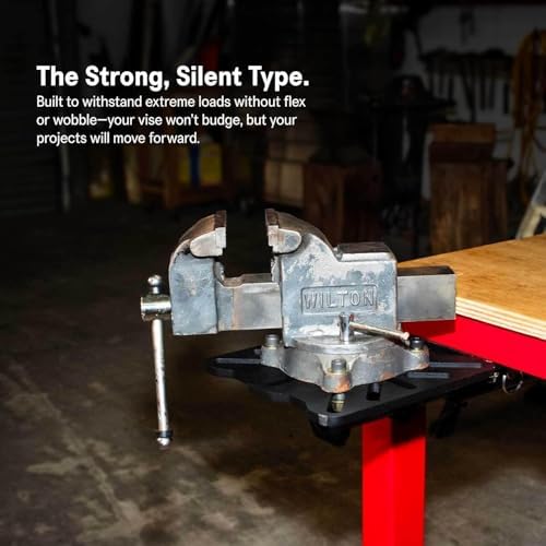 SST® Roto-Mount™ Quick-Swap Mounting Plate – Add-On Plate for 360° Rotating Bench Mount System – Laser-Cut Steel – Grade 8 Hardware Compatible – Corrosion Resistant