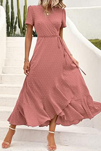 PRETTYGARDEN Women's Boho Floral Summer Maxi Dresses