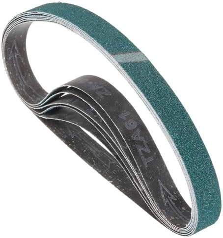 6 Pcs Sanding Belts 2 x 42 Inch 60 Grit Zirconia