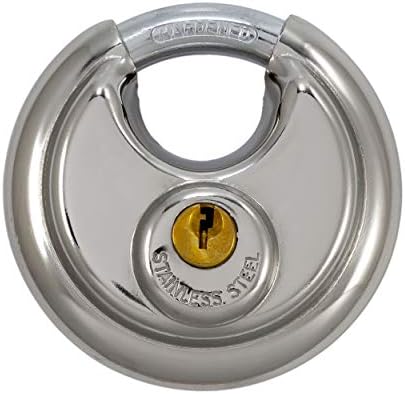 PACLOCK's Disc Padlock PRO™ Series, Stainless Steel, Keyed Alike DL6,