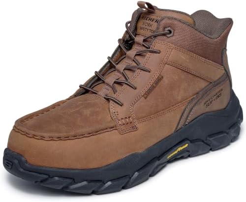 Skechers Men's Santoro Moc Toe Hands Free Slip Ins