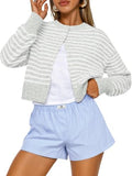 Trendy Queen Cropped Cardigan Sweaters for Women Fall Fashion Clothes 2026