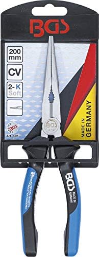 BGS 672 | Telefonzange | DIN ISO 5745 | mit Schneide | gerade | 200 mm | Made in Germany Telephone Pliers with Cutting Edge Straight