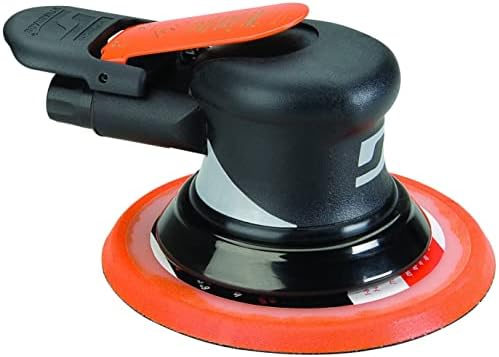 Dynabrade (56890) Dynorbital Supreme 6" (152 mm) Diameter Random Orbital Sander, Non-Vacuum | Proportionate 3/8" (10 mm) Diameter Orbit | 12000 RPM Pneumatic Motor