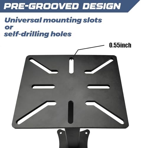 Heavy Duty Bench Grinder Stand Mount Vise and Grinder, Grinder Stand Suitable for Grinders, Vises, Drill Press, etc