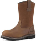 HISEA NINGO Steel Toe Work Boots for Men, Waterproof Wellington Boots