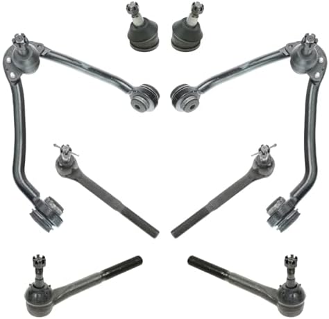 TRQ Front Steering & Suspension Kit Ball Joint Control Arm with Ball Joint
