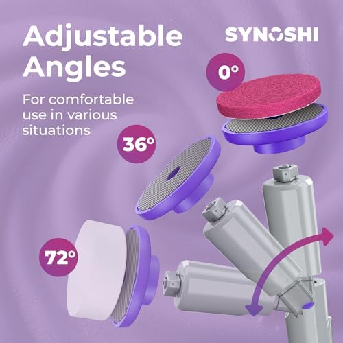 Synoshi PRO Electric Spin Scrubber Magic Melamine Sponge Set of 3