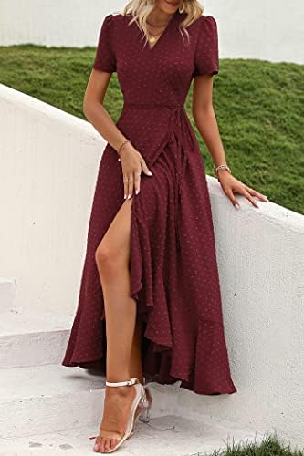 PRETTYGARDEN Women's Boho Floral Summer Maxi Dresses
