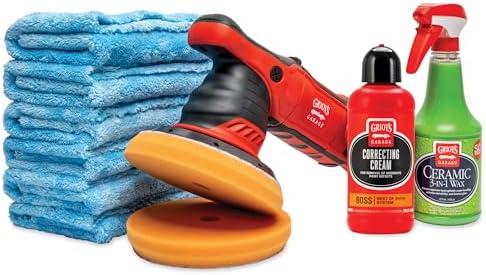 Griot's Garage 11558 G9 Orbital 2 Step Ceramic Kit for Car Polishing