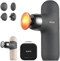 RENPHO Mini Thermal Massage Gun with Heat, Color Silicone Casing, 4 Speeds