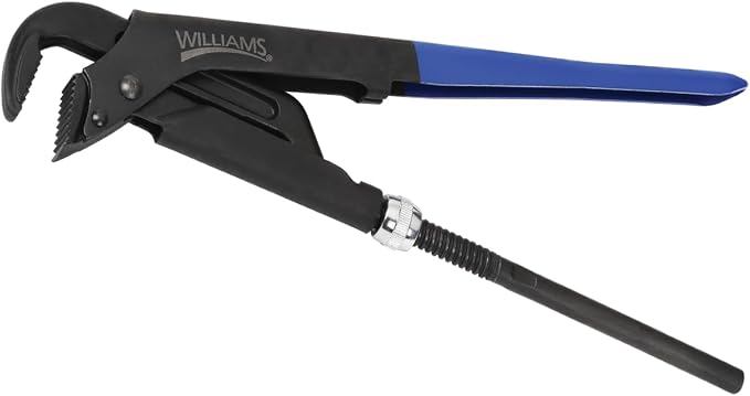 Williams JHW144 Universal Pipe Wrench, 28-3/8" Overall Length with a Maximum Jaw Opening of 4-3/8"
