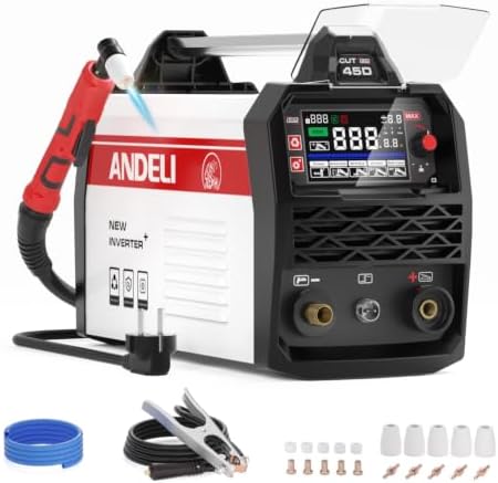 ANDELI Non-Touch Pilot Arc Plasma Cutter 45A, 110V/220V