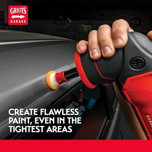Griot's Garage 10918 GR3 Mini Rotary Polisher, 700 W, 3 in Backing Plates