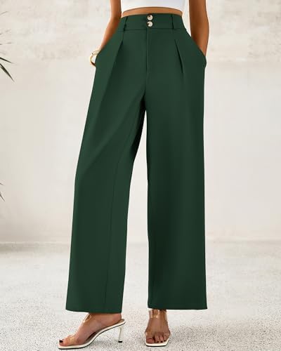 BTFBM Wide Leg Dress Pants Women Business Casual Outfits
