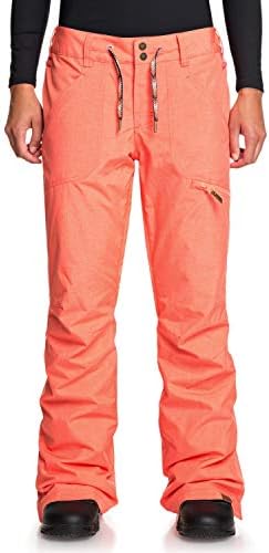 Roxy Women's Nadia Ski Pant – 10K Waterproof, Insulated, PFAS-Free, Adjustable Waist & Snow Gaiters