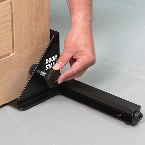 Trend Door Stand Carpentry Tool for Hinge and Door Installation, 1 17/64-2 11/64 Inch, D/STAND/A