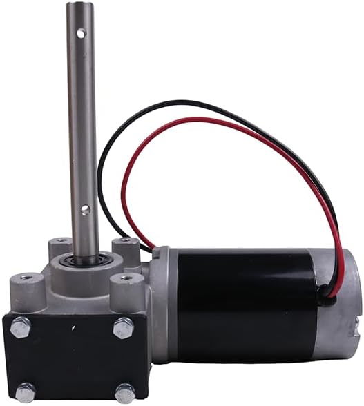 Salt Spreader Motor Gear Box D6106 D6107 D6107-06 D610706 Compatible with Snow Ex Salt Spreader 575 1075 SP3000 SP6000 SP8000 Models