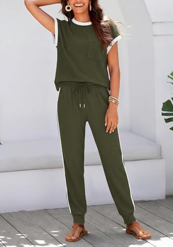 BTFBM 2 Piece Sets For Women Summer Lounge Set Airport Outfits Tracksuit