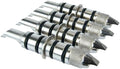 ASWG001 Wheel Clamp Locator Pins, 88mm Standard Length, 4-Piece Reversible Set, Nickel-Plated Iron, DIY Wheel Alignment