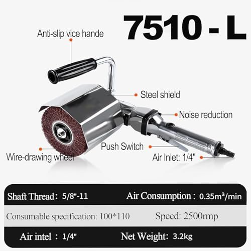 Burnishing Polishing Machine, Pneumatic Sander Surface Conditioning Tool