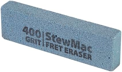StewMac Fret Erasers, 400-grit, Dark Blue - Fret Polishing Rubber Block