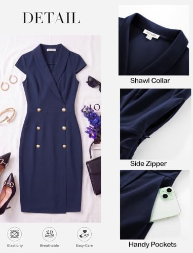 GRACE KARIN Women's Work Bodycon Dresses Business Casual Formal Outfit